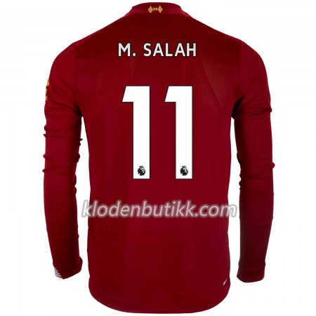 Liverpool M.Salah 11 Hjemme Fotballdrakt 2019-2020 Langermet